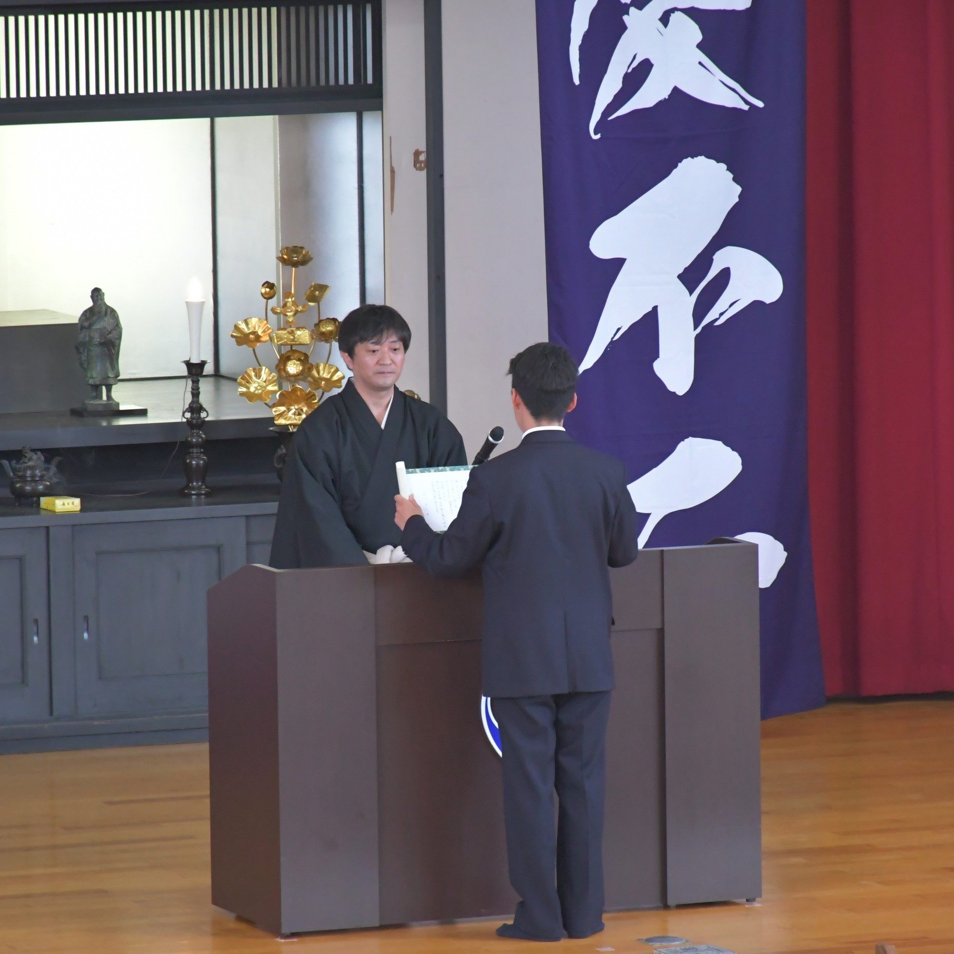 令和6年度 入門式 | 京都廣学館高等学校（きょうとこうがっかんこうと
