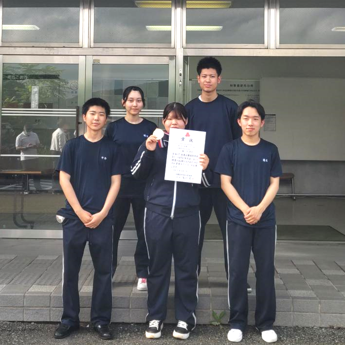 大会新記録で優勝：ライフル射撃部