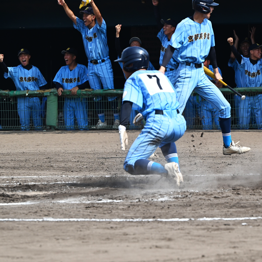 全員野球で初戦突破：硬式野球部〈重点クラブ〉