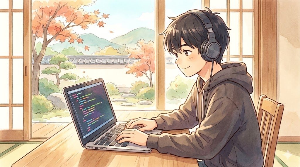 通信制高校でプログラ民部を学ぶ