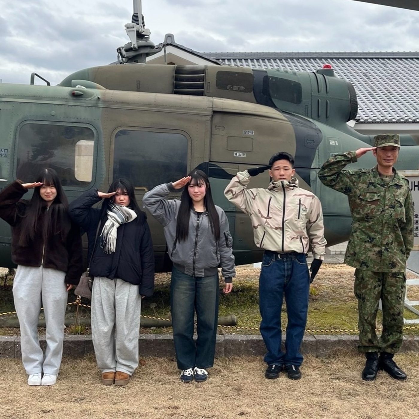 ＵＨ－１ヘリの体験搭乗に行ってきました