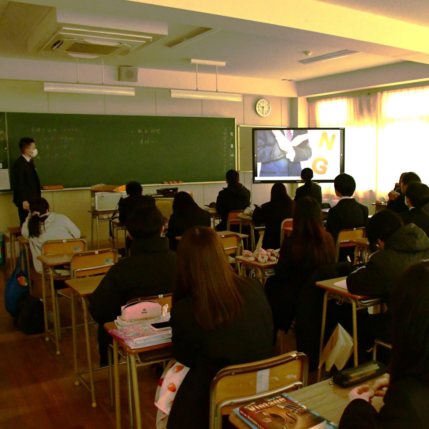 ２年生 研修旅行事前学習＆漢字検定対策