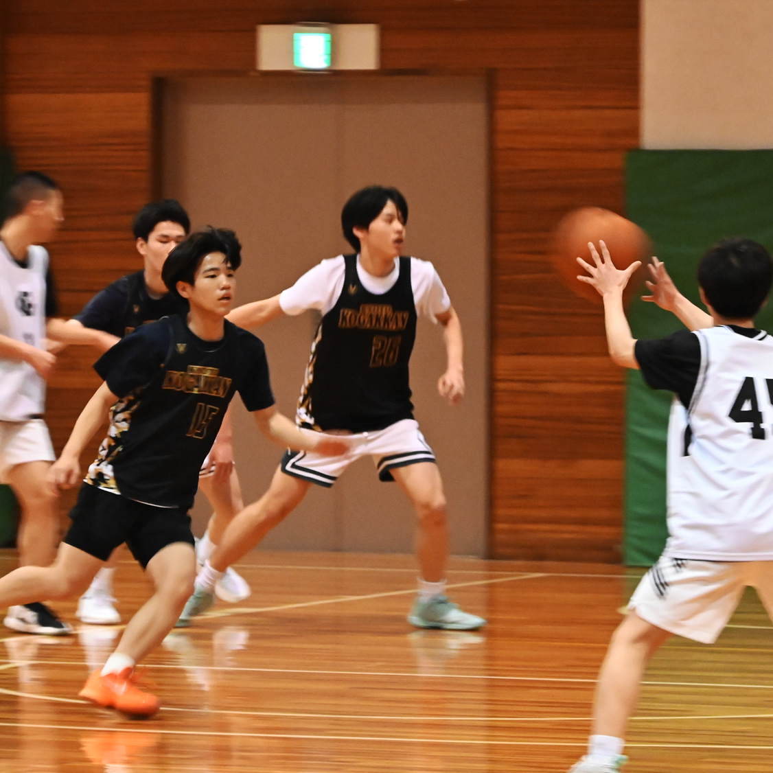 練習試合レポート：男子バスケットボール部