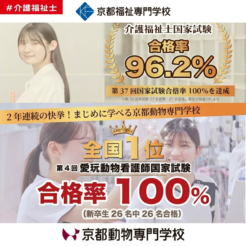 国家試験の結果は！？（グループ校）