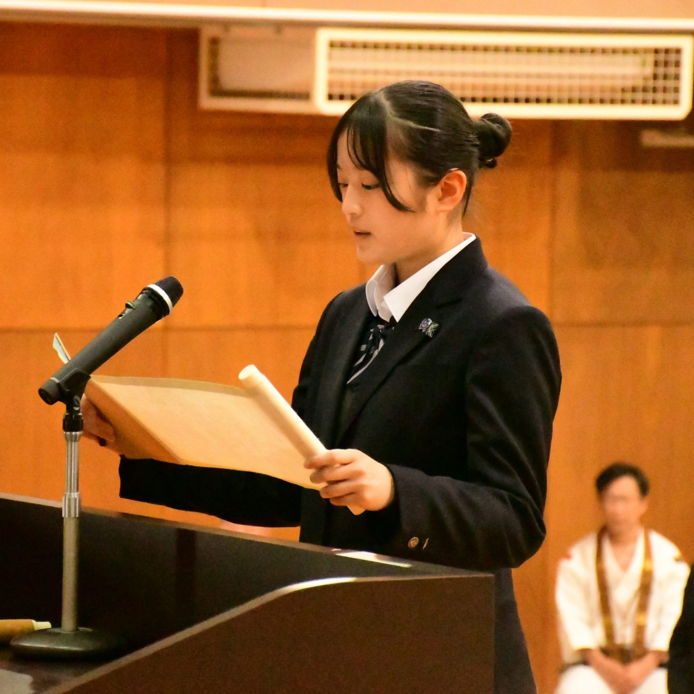 少林寺拳法入会式を行いました