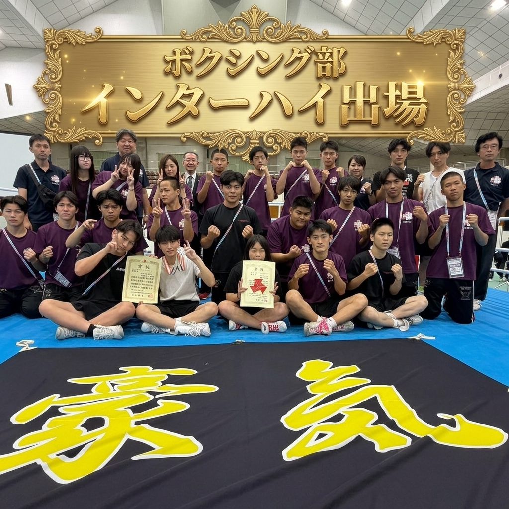 地元開催インターハイで躍動：ボクシング部