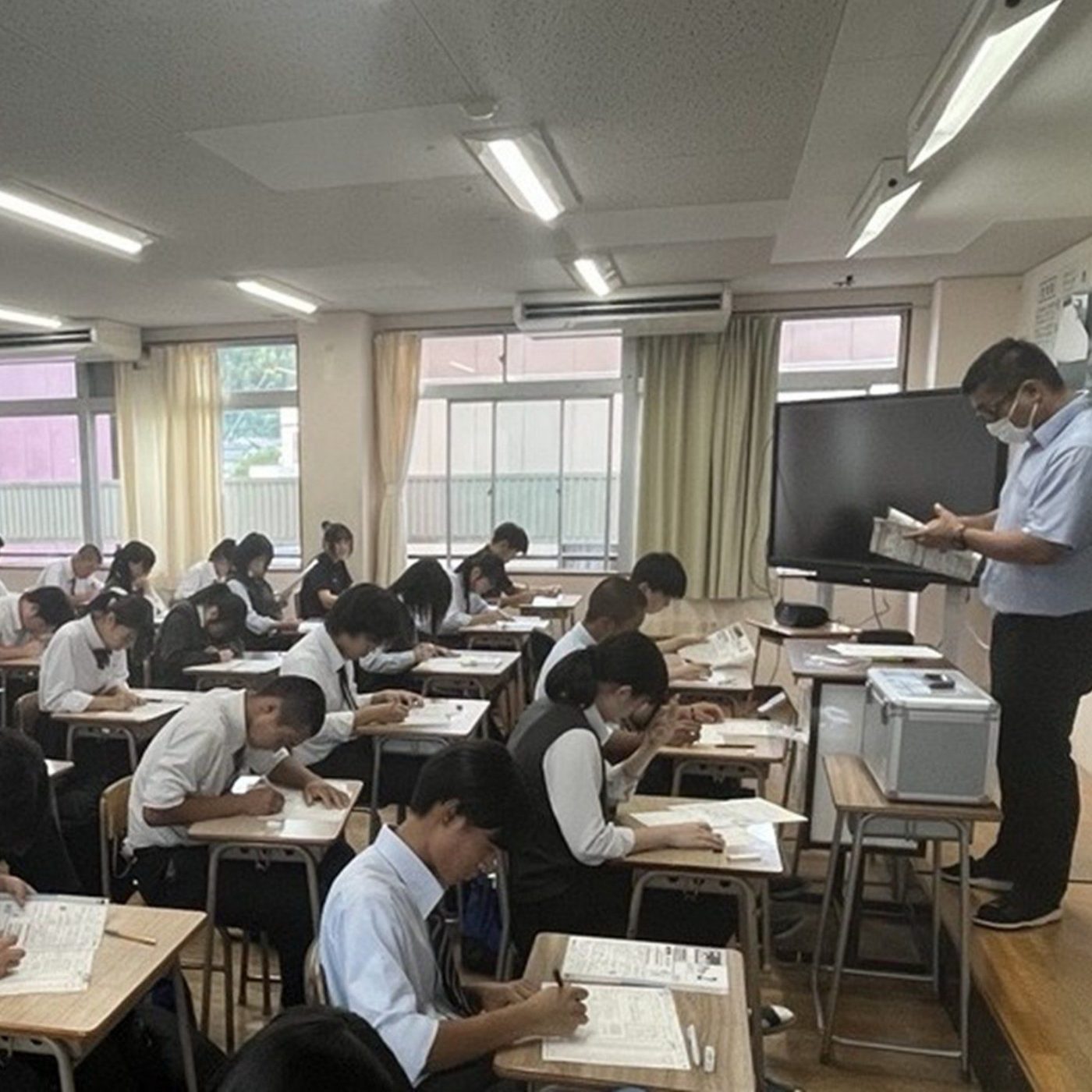 「英語検定」一次試験を実施しました