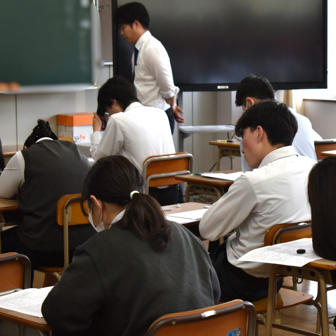 ２学期中間考査が始まりました！